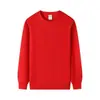 Sudadera Pulóver Redonda Oversize Estilo High Street Americano para Hombres y Mujeres 2026 Primavera/Otoño Nuevo Estilo Color Sólido Versátil