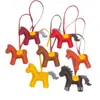 Nuevos Adornos de Caballo de Cuero, Colgantes Mascota del Año del Caballo, Decoraciones Colgantes de Cuero para Espejo Retrovisor de Coche y Bolsos