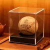 Caixa de Armazenamento Transparente de Acrílico para Bola de Baseball Caixa à Prova de Poeira para Bola de Golfe Caixa de Exibição de Coleção Plexiglass Exclusivamente para Vendas Transfronteiriças