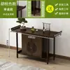 Nueva Mesa de Entrada Estilo Chino, Mesa Consola de Lujo Ligero, Gabinete de Entrada de Madera Maciza, Mesa Auxiliar para el Hogar, Mesa de Ofrenda, Mesa Auxiliar de Entrada, Mesa de Entrada