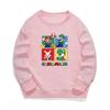 Sudadera para Niños Transfronteriza en Stock Otoño Infantil Holgada Top de Otoño Ropa Infantil de Moda Primavera y Otoño Uniforme Escolar Uniforme de Clase