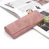 Estuche sencillo y resistente a la presión para gafas con patrón de piel de oveja, adecuado para hombres y mujeres, para guardar gafas de miopía, gafas de sol y gafas de lectura, con cierre magnético
