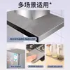 Almohadilla protectora superior de algodón absorbente de aceite engrosado de tres capas para campana extractora, pegatina práctica resistente a la suciedad, al polvo y al aceite para cocina