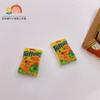 Juguetes de Comida en Miniatura, Fideos Instantáneos en Miniatura, Papas Fritas, Bolsas de Snacks, Accesorios para Juguetes de Supermercado Realistas en Miniatura para Armar