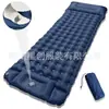 Colchão Inflável Operado com o Pé para Exterior 10cm Camping Portátil à Prova de Umidade Colchão de Ar de Viagem Almofada de Dormir para Barraca Cross-Border em Estoque