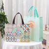 Bolsa de Almacenamiento de Ropa Estampada Versión Horizontal Bolsa No Tejida Portátil Viaje Bolsa de Embalaje de Ropa Venta al por Mayor Gran Capacidad