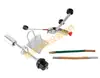 Soporte de Liberación de Cable Ultrafino Juego Completo de Accesorios, Carrete de Liberación de Cable de 12 mm, Accesorios para Pistola de Tensión de Máquina Retorcedora de Cable, Base de Rodamiento, Cono Superior para Carrete de Liberación de Cable