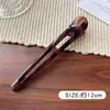 Pinza Sencilla con Estampado de Leopardo para el Cabello, Pinza de Pato para Flequillo y Frente, Pinza Fijadora para Lavado de Cara, Maquillaje y Peinado, Pinza Lateral para Cabello Rebelde, Pasador