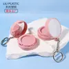 Caixa de mini cushion 5g feita sob medida da Fábrica Lili com fecho de pendurar, refil substituível para cushion BB cream e base líquida