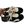 Edición Exclusiva~ Zapatos de Entrenamiento Deportivos Versátiles de Gran Venta Alemanes para Mujer, Moda Retro, Aumento Interno de Altura, Con Cordones, Corte Profundo, Zapatos Casuales Cómodos