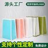 Bolsa de papel estilo ins vaca blanca bolsa de papel portátil al por mayor bolsa de embalaje para té con leche café taza individual doble para llevar bolsa de papel Kraft