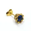 Estilo Cool Ins Japonés y Coreano Encanto de Personalidad Set de Rosas Pendientes de Circonita para Hombres y Mujeres Moda Pendientes de Acero de Titanio Versátiles