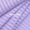 Tecido Nervurado Tencel Floco de Neve 110g TR Tecido Nervurado Oco Ultrafino Material de Tricô para Camisas de Proteção Solar