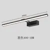 Luz Frontal para Espejo Regulable 3CCT con Interruptor de Cremallera, Lámpara de Pared de Acero Inoxidable y Acrílico, Luz de Maquillaje para Baño, Luz de Relleno para Espejo