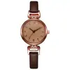 Reloj de Examen Vintage para Mujer, Estilo Estudiante, Alto Valor Estético, Lujo Ligero, Estilo Británico, Esfera Pequeña, Reloj de Cuarzo para Mujer