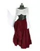 Vestido Largo de Fiesta 2019Wish Estilo Europeo y Americano para Mujer Ropa Renacentista Medieval