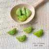 Flor de Cerezo TempranaSentimiento de PrimaveraRosa y VerdeVidrio ChecoHecho a Mano con CuentasPulsera DIYAccesorios de Material para Hacer Pulseras a Mano