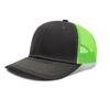 Gorra para Hombre Primavera y Verano Estilo Coreano de Moda Malla Alta Gorra de Béisbol Moderna Gorra Cargo Versátil Gorra de Camionero Negra