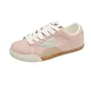 Transpirables diseño de nicho superficie de cuero suela blanda zapatos Cortez para estudiantes resistentes al desgaste con cordones bloques de color estrellas retro zapatillas deportivas de tabla