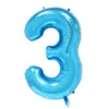 Globos de Aluminio con Números Grandes Versión Americana de 40 pulgadas para Decoración de Fiesta de Cumpleaños Globos de Aluminio con Números