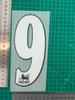 97-07 Premier League Coleção Branca Roupa Infantil Um Carimbo de Número e Letra de Camisa Mapa de Transferência Térmica Camisa