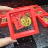 Pegatina Dorada Oro Puro 999 Pegatina para Teléfono Móvil Princesa Por Favor Hazte Rica y Atrae Riqueza Talismán Dorado Regalo de San Valentín para Novia