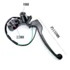 Partes de Motocicleta Guangyang GY6 Haomai 125 Manija de Freno de Tambor Manija de Freno Delantera y Trasera Manija de Bocina Ensamblaje de Manillar para Espejo
