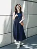 Ropa de Mujer 2026 Primavera y Verano Nuevo Estilo Lino Liso Vestido Largo sin Mangas Estilo Resort de Alta Gama Vestido Largo