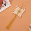 Colgantes Hechos a Mano DIY Estilo Nuevo con Borlas Florales y Doradas Venta al por Mayor desde el Fabricante