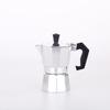 Fabricantes industriales y comerciales aluminio grado alimenticio cafetera moka válvula única italiana máquina de café para el hogar transfronterizo caliente cafetera para exteriores al por mayor