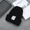 Chapéu de Tricô Feminino para Outono e Inverno com Lã, Versátil e Quente, Faz o Rosto Parecer Menor, Estilo Coreano, Circunferência da Cabeça Grande, Chapéu de Lã Torcida Antifrio
