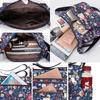 Tela de Nailon Exterior Bolso de Hombro para Mujer para Viaje al Trabajo Estampado Casual Bolso para Mujer de Mediana Edad de Gran Capacidad Negocios Cambio Bolso Cruzado