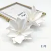 Flores de magnolia Fuxing, flores artificiales, arreglos florales para bodas, decoración del hogar, tocados, accesorios para el cabello, accesorios de flores artificiales