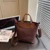 Bolso de Hombro Único Estilo Japonés Moda Nueva Otoño e Invierno Bolso de Mano Simple para Viajes Cotidianos Gran Capacidad Informal Retro Bolso Cruzado