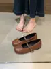 Zapatos Mary Jane Suaves con Lazo Nuevos para Primavera y Otoño 2026 para Mujer, Zapatos Planos de Ballet Estilo Francés Vintage con Correas