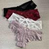 Trampa Caliente* Morado es Bueno para Cortar y Usar~ Calzones de Encaje Francés Calados Cruzados Pura Pasión Sexy para Mujeres