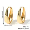 Pendientes Versátiles Minimalistas Geniales Estilo Coreano para Mujer, Aros de Lujo Ligero, Accesorios de Oreja de Personalidad Vintage de Alta Gama