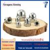 Porca de tampão de aço inoxidável americana 304 UNC polegada porca de tampão fina 6#8#10 da bola do dente#