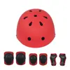 Set de Siete Piezas de Equipo de Protección para Patinaje, Cascos para Bicicleta de Equilibrio Infantil, Patinaje y Patineta, Venta al por Mayor de Fábrica, Transfronterizo, Logo Personalizable