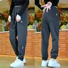 Pantalones Casuales de Punto de Sarga para Hombre, Estilo Nuevo de Primavera y Otoño, Modernos, Tendencia, Versátiles, Pantalones Harem, Pantalones de Chándal Sueltos