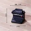Micro-Paisaje Creativo Retro Pequeños Adornos Cámara Grabación de Sonido Proyección Radio Decoración para el Hogar Sala de Estar Adornos de Escritorio