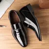 Couro Genuíno Couro de Vaca Primavera Sapatos Masculinos de Couro Versátil Estilo Coreano Sapatos Sociais de Negócios para Jovens Sapatos Casuais Britânicos para Casamento