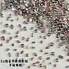 Rhinestones para Uñas con Rosas Secas Otoño/Invierno Celebridad de Internet Súper Brillantes Color Caramelo Circonita 5A Rhinestones Irregulares con Base Plana Uñas Postizas Rhinestones para Uñas