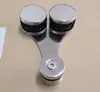 Polea para cuarto de ducha gota de agua acero inoxidable puerta corrediza de cristal polea colgante partición rueda colgante riel de baño rueda colgante lado exterior
