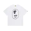 260g Venta al por mayor transfronteriza Dropshipping Cabeza de Mono Estilo Clásico Informal Estampada Camiseta de Manga Corta Unisex