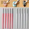 Set de 5 Plumas de Presión para Manicura de Hombre Transfronterizo Pluma de Presión de Silicona Pluma de Puntos Rosa Blanco Herramienta para Uñas