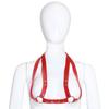 Jiuai SM Uma peça de restrição Roupas Alça Sexy Uma peça Roupa Interior Calças Femininas Couro Peito Restrição Roupas Adulto Desgaste