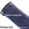 Peruca Colorida de Pendurar na Orelha Tingida Extensões de Cabelo Coloridas Faixa Clipe Peça de Peruca Uma Peça Peruca Colorida Peça de Cabelo Colorido