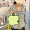 Bolso Cubo Casual de Mano de Moda Tendencia 2025 Nueva Moda Bolso de Hombro de Color Sólido Simple Bolso Cruzado de Gama Alta