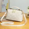 Bolso cruzado para mujer Versátil 2025 Nuevo bolso de mano de moda Bolso de hombro simple estampado Bolso tipo almohada Transfronterizo